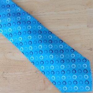 CHARLESTON Blue Patterned Men's *PRINT* Tie